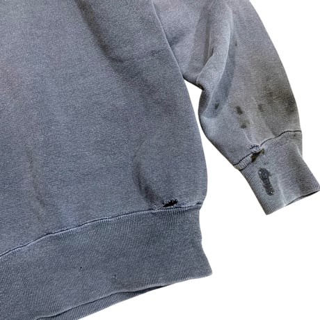 60's IOWA BLACK FADED SWEAT size M〜L程
