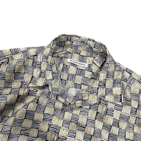 BURMA BIBAS  100%COTTON BOX Shirt Size-M