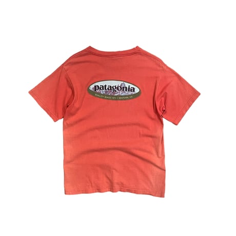 Patagonia Tee Size-S MADE IN USA 90s~