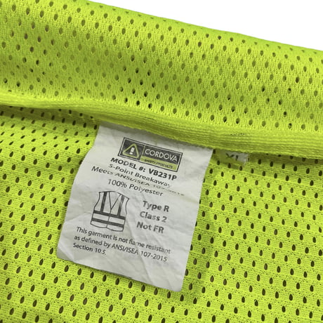 Reflector Vest  Size-Yellow-XL Orange-M