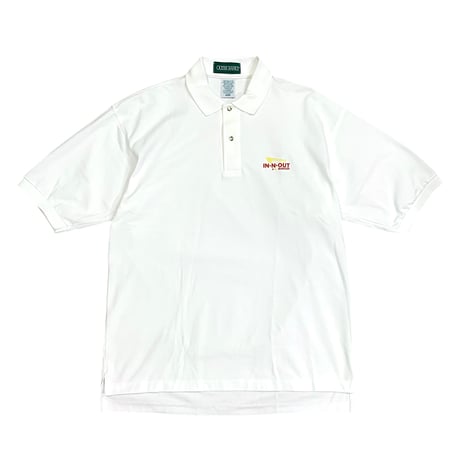 MINT CONDITION IN-N-OUT BURGER S/S POLO SHIRT size L
