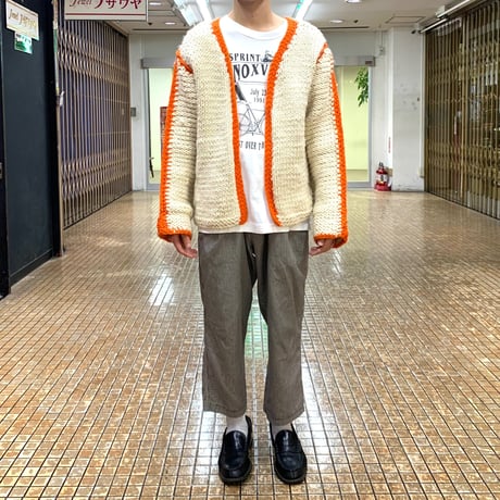 HANDMADE KNIT CARDIGAN