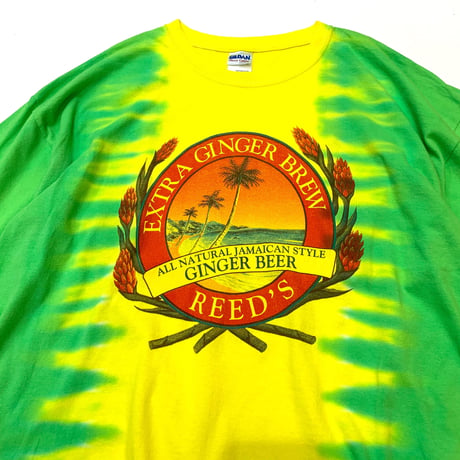 REED'S GINGEER BEER TIE DYE T-SHIRT size XL
