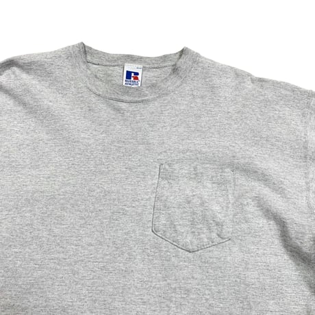 90's Russell High-Cotton Pocket T-shirt size L・Made in usa
