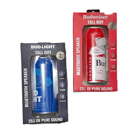 Budweiser & Bud Light Bluetooth Speaker🔊