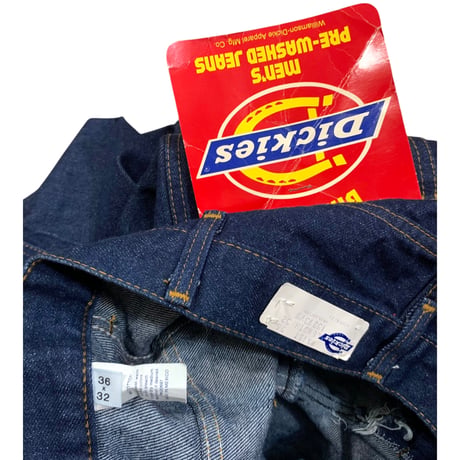 Dead Stock 80's Dickies Denim Pants size 36×32