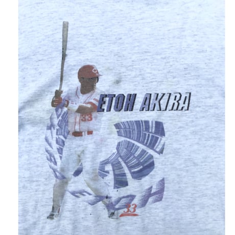 ETOH AKIRA⚾️ 広島カープ Tee Size-L “MADE IN JAMAICA” 90s~
