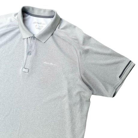 Eddie Bauer Raglan Sleeve Polo Shirt (Polyester) size M