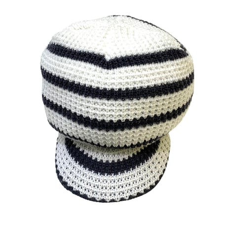 BORDER BRIM BEANIE
