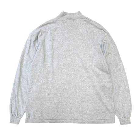 90's e-zone Mock Neck L/S T-shirt size XL・Made in usa🇺🇸