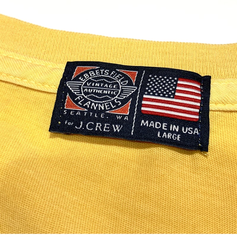 J.CREW×EBBETS FIELD×阪神TIGERS T-SHIRT MADE IN US