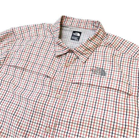 The North Face Check Shirt(Nylon/Polyester) size XL
