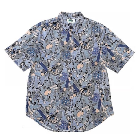 80-90's REI WOMEN'S NATIVE PATTERN SHIRT size S