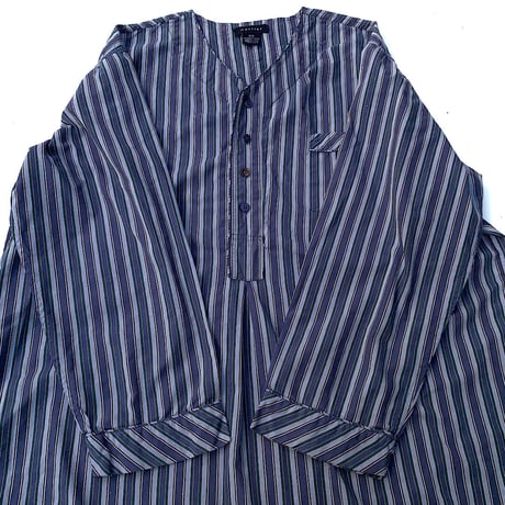 STRIPE PAJAMA SHIRT size M