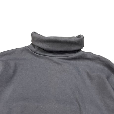 ST JOHN'S BAY  Hi-neck L/s Tee Size-L MADE IN USA 90s~