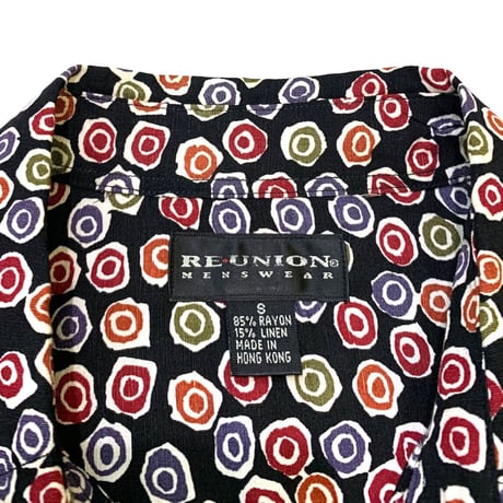 MINT CONDITION・RE UNION RAYON SHIRT size M〜L