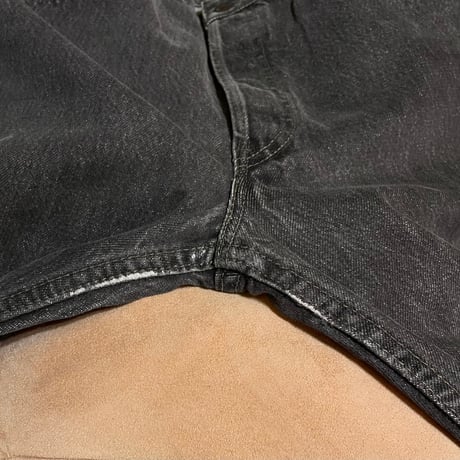 Levi’s 501 Black Denim Pant’s Size-w34 L29 MADE IN USA 90s~ 先染め