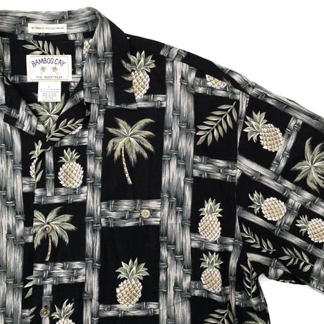 BAMBOO CAY🌿  RAYON Aloha Shirt  Size-L