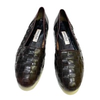 LORENZO BANFI LEATHER SHOES size 10 1/2・MADE IN ITALY🇮🇹