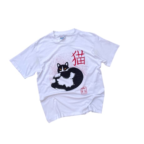 猫Tee Size-L 80s~