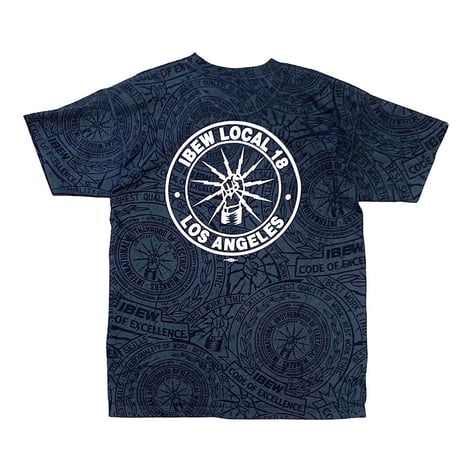 👷🏽‍♂️IBEW LOCAL T-SHIRT⚡️ MADE IN USA🇺🇸 size XL