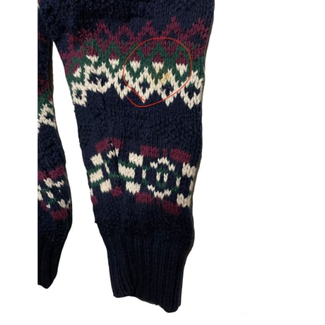 Eddie Bauer Cotton Knit Size-XL MADE IN USA 90s~