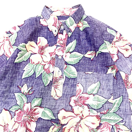 PULLOVER ALOHA SHIRT size M