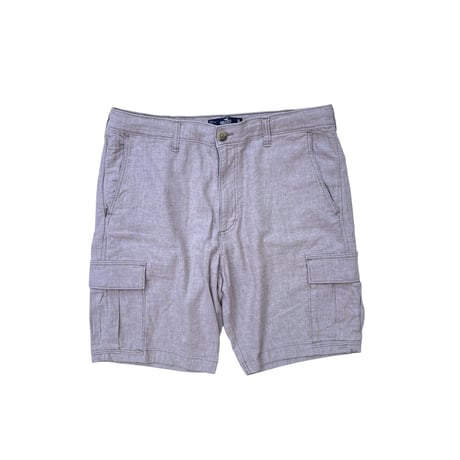 HOLLISTER Linen Cargo Easy Shorts Size-XL