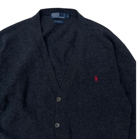 POLO Ralph Lauren 100% LAMBS WOOL Cardigan  Size-L
