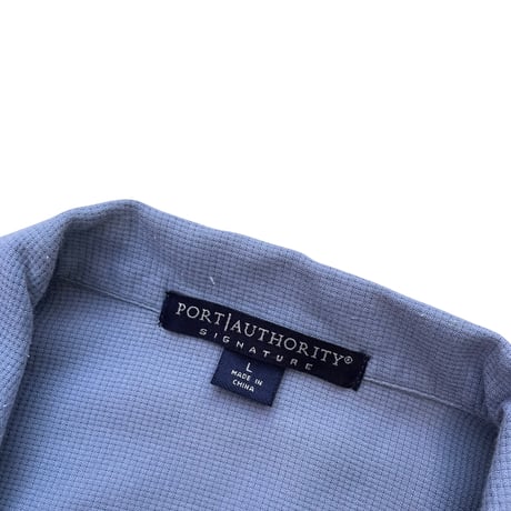TORO Open Collar Shirt Size-L SILK × COTTON