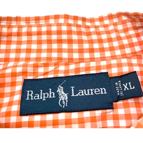 Ralph Lauren Checkered Shirt (Mint Condition) size XL