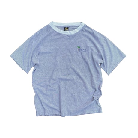 SUNDAY’S Striped Tee Size-XL MADE IN USA