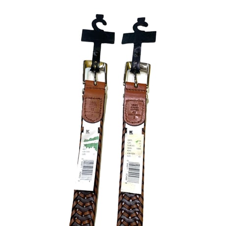 NEW BASIC EDITIONS LEATHER BELT size 32,42