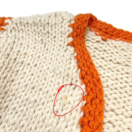 HANDMADE KNIT CARDIGAN