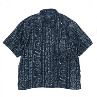 ROUTE66 S/s Shirt Size-L 55% RAYON  45% COTTON