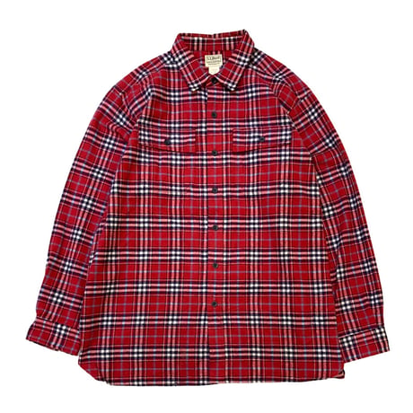 L.L.Bean Checked Chamois Cloth Shirt size XXL程