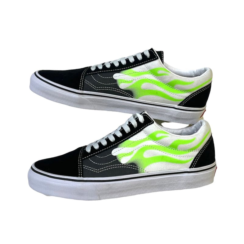 NEW VANS OLD SKOOL FLAME size US9.5 | kiraku Store