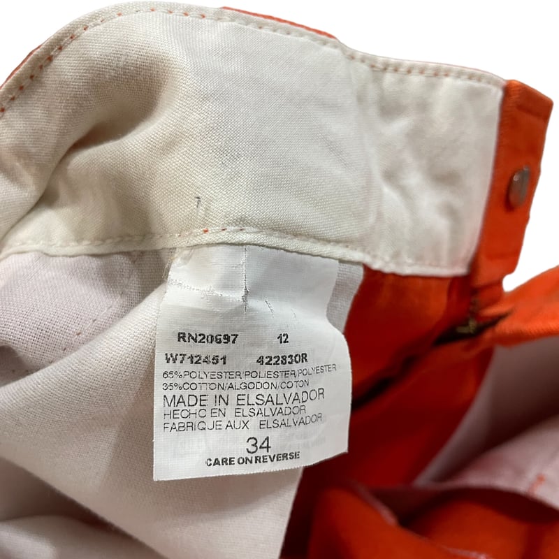 美品 Dickies オレンジ ジャンパー 廃盤カラーDICKIES ディッキーズ ワークショーツ オレンジ DEAD