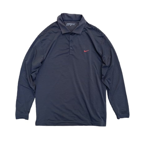 NIKE GOLF L/s Polo Shirt Size-XL