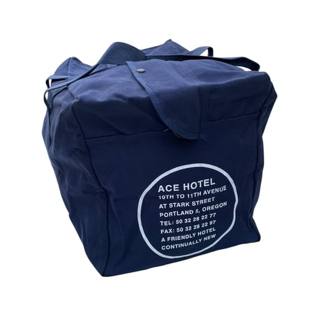“ACE HOTEL”  PORTLAND OREGON Bag Size-61×38×33cm Condition mint