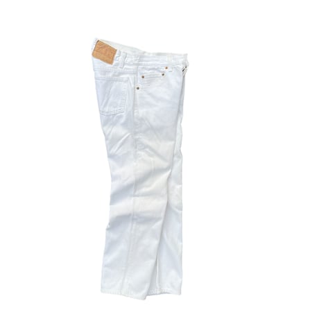 Levi’s 501 White Denim Pant’s Sizew30 L29 MADE IN USA 1984’