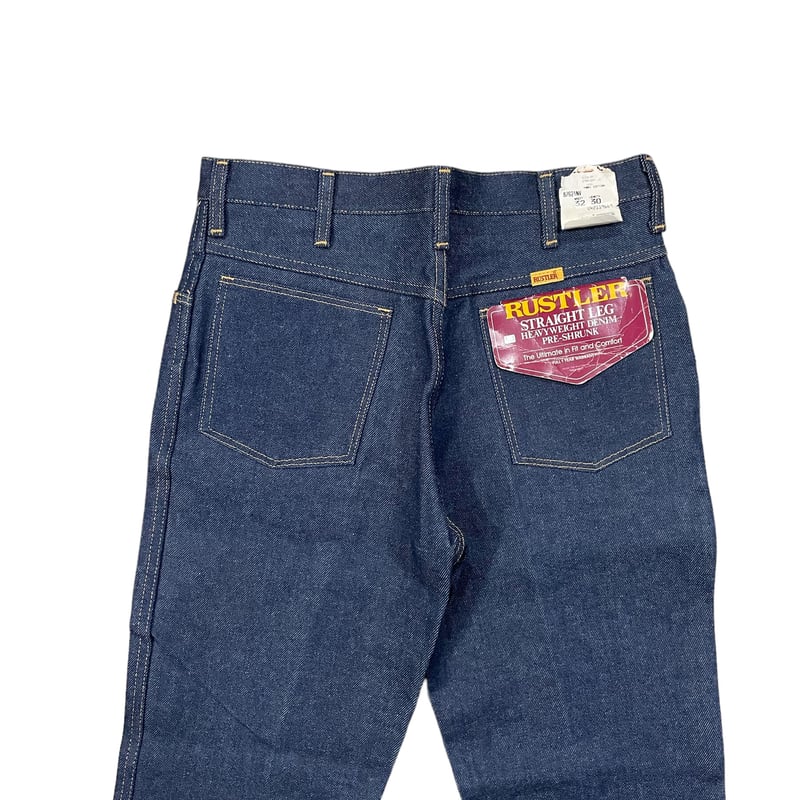 RUSTLER “Dead Stock” Denim Pant's Size-w32 L30 RUSTLER “Dead Stock” Denim Pant's Size-w32 L30