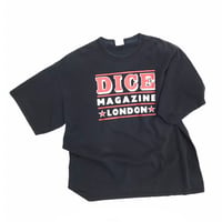 DICE MAGAZINE ★LONDON★ Tee Size-XL