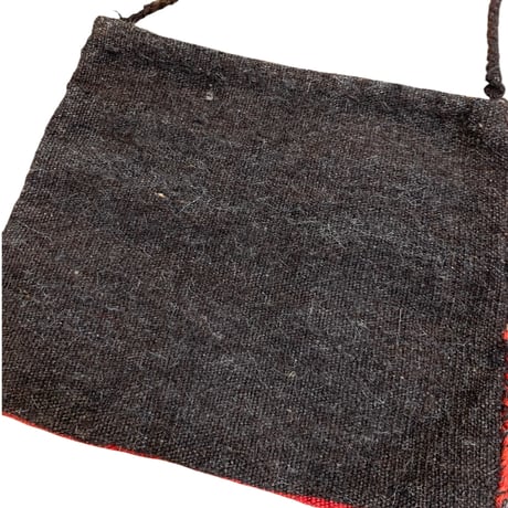 RUG FABRIC SHOULDER BAG