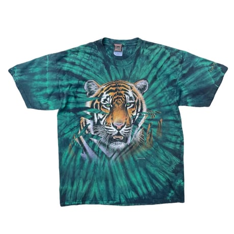🐅Tiger Tie-Dye T-shirt Size-XL MADE IN CANADA