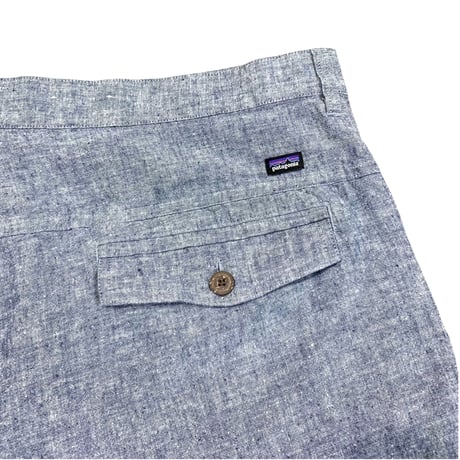 Patagonia Chambray Shorts(Hemp×organic cotton) size 40