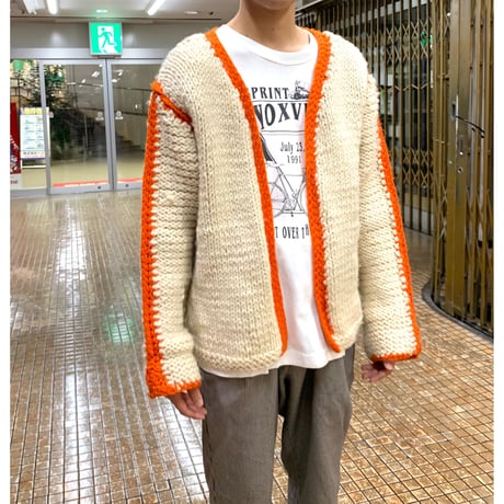 HANDMADE KNIT CARDIGAN