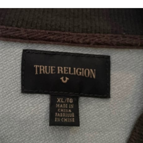 TRUE RELIGION Tiger Camo Sweater Size-XL
