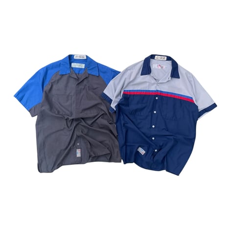 FORD Mechanic S/s Work Shirts Size-L Official No1 No2