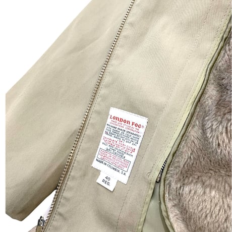 LONDON FOG  FUR LINER JACKET size M程